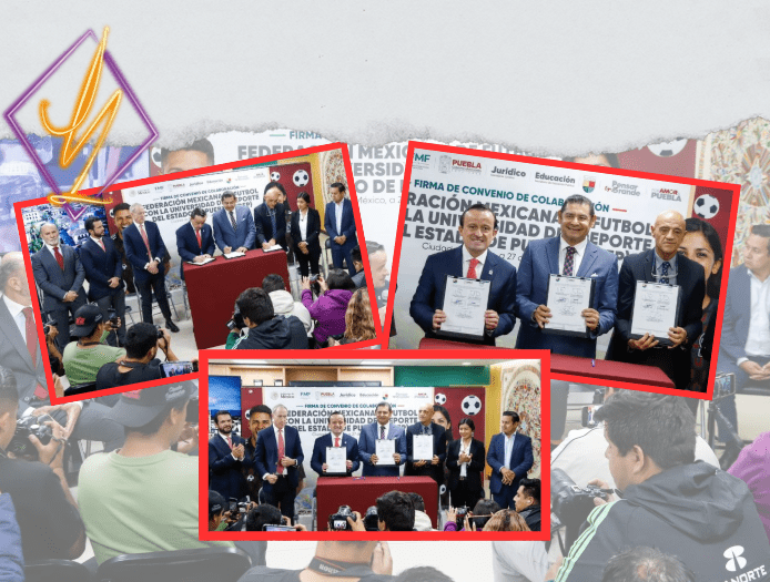 FEMEXFUT Y GOBIERNO DE PUEBLA FIRMAN CONVENIO PARA IMPULSAR TALENTO ...